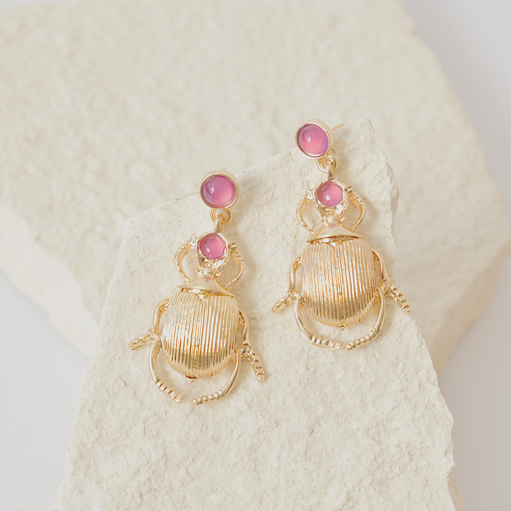 Demeter Bug Earrings lo