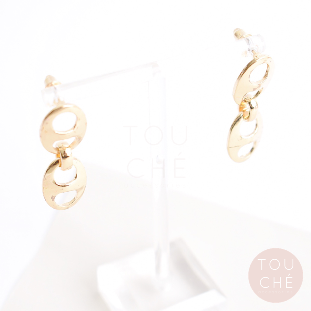 Tin Ring Earrings