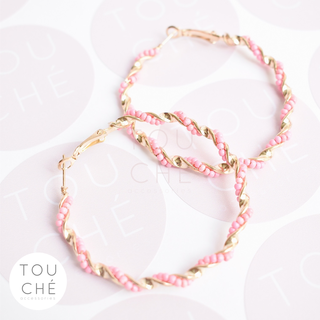 La Valeta Pink Hoops