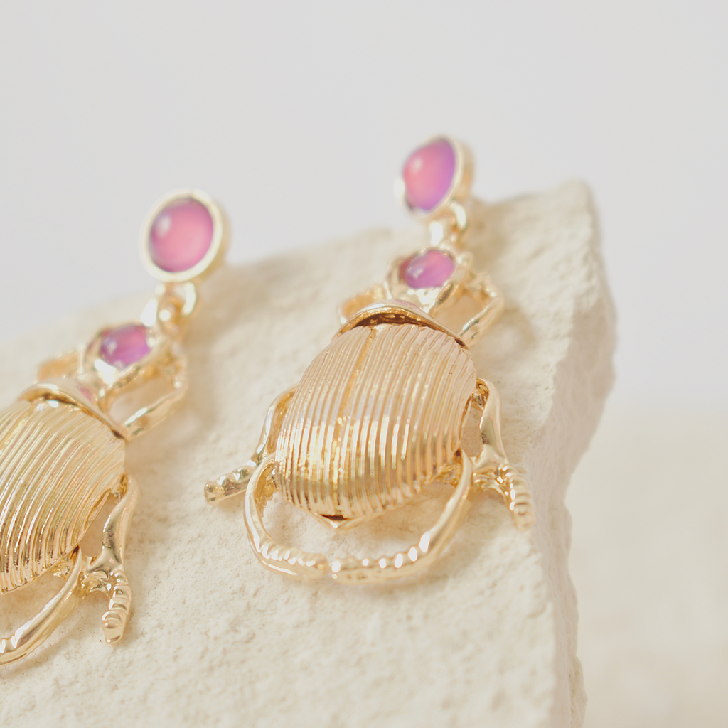 Demeter Bug Earrings lo