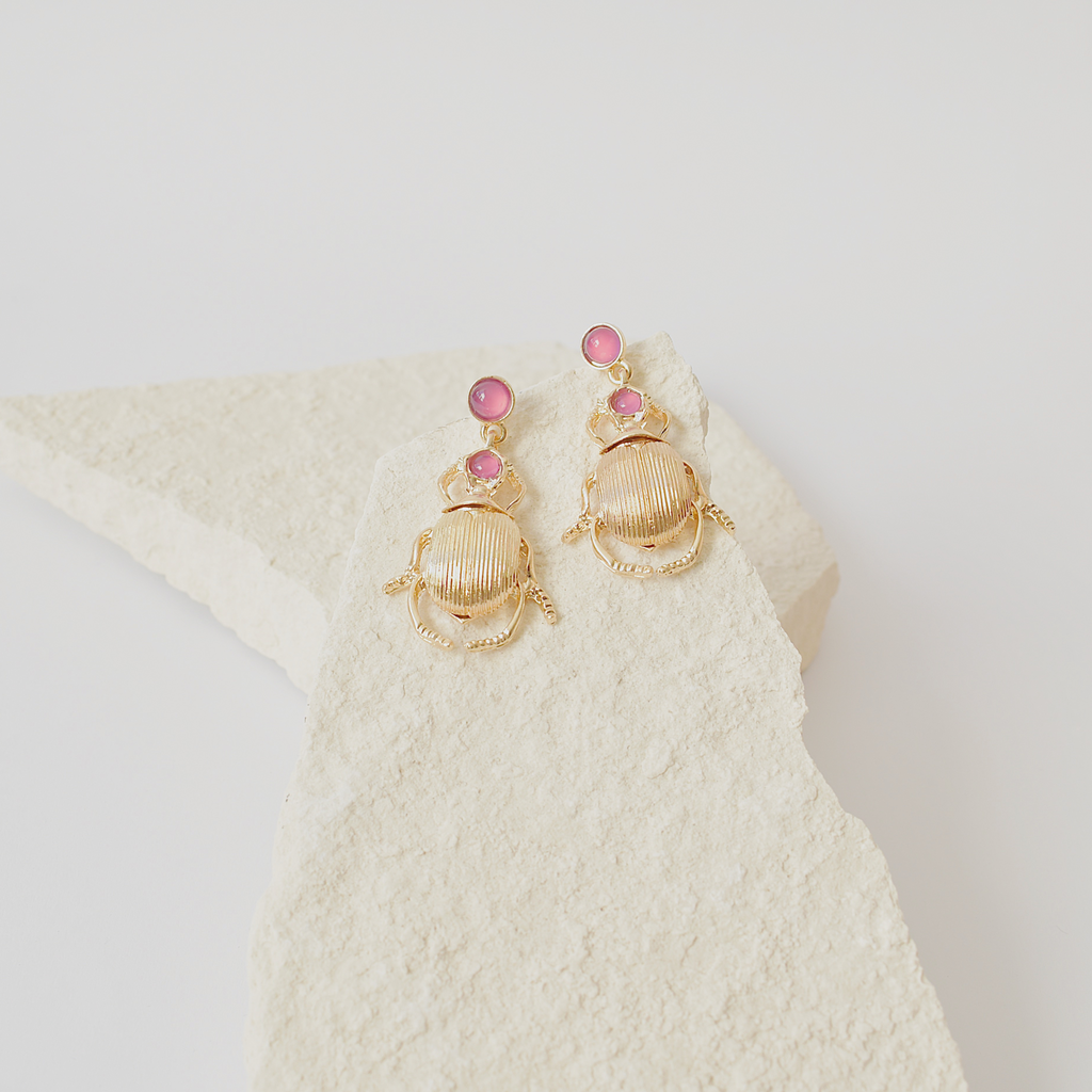Demeter Bug Earrings lo