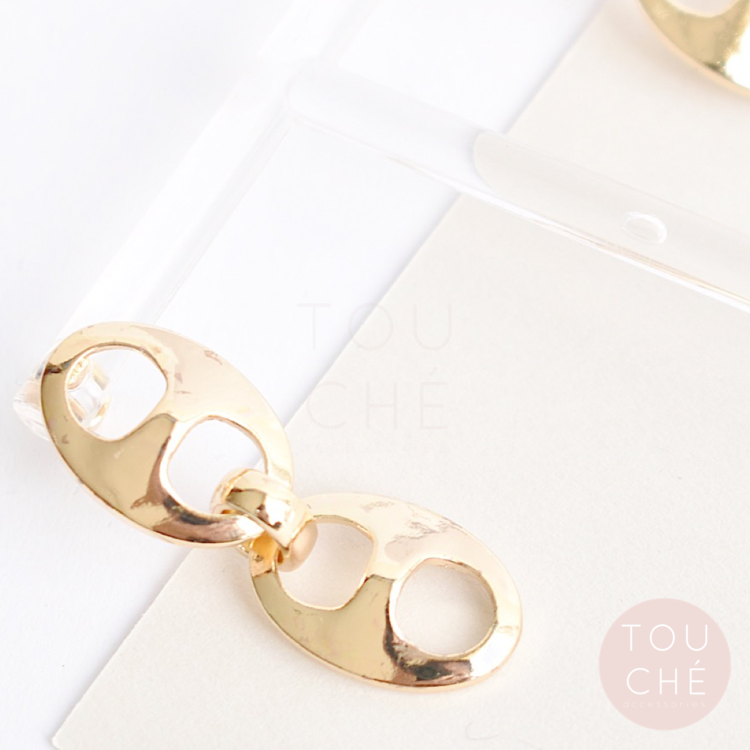 Tin Ring Earrings