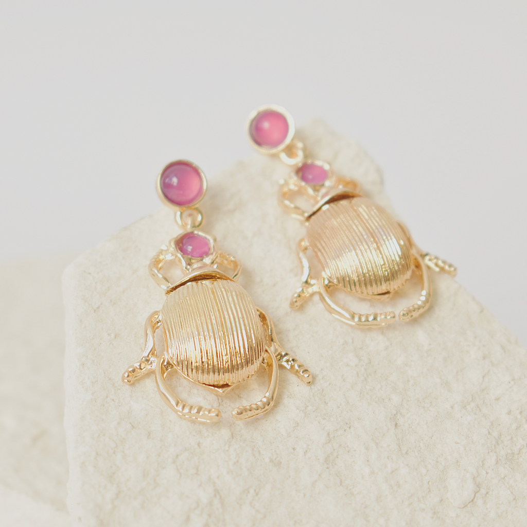 Demeter Bug Earrings lo